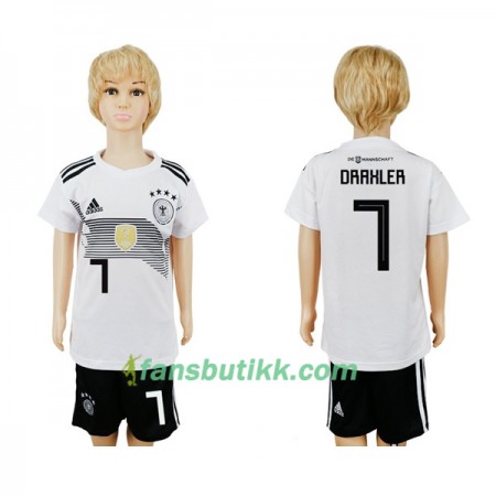 Fotball-VM 2018 Tyskland drakt Draxler 7 Barn Hjemmetrøye